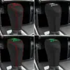 Aplicable transfronterizo a Honda 23 lingpai 10ª generación semi-accord enjoy domain Cubierta de palanca de cambios estilo británico de cuero de microfibra Palanca de cambios automática