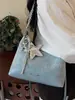 Bolsa de Braço para Mulheres 2026 Nova Tendência Moda Primavera e Verão Bolsa de Ombro Jeans Bolsa Transversal para o Dia a Dia Bolsa Saco