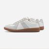 Zapatos de Entrenamiento Populares Nuevos de Piel de Vaca de Primera Capa, Suela Suave, Superficie Suave, Antideslizantes, Versátiles y Cómodos Zapatos para Hombre, Zapatos Blancos Retro de Moda