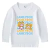 Camiseta de algodón para niños estilo coreano primavera y otoño cuello redondo manga larga básica camiseta interior para niños y niñas camiseta para bebé