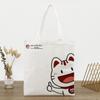 Produção personalizada bolsa de algodão para publicidade bancária bolsa de algodão para compras presente bolsa de algodão para compras impressão lona portátil