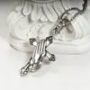 Acessórios de Moda Simples Hip Hop de Osso de Peixe Lua Rosa de Alta Qualidade Algemas Pingente de Cruz de Oração Liga Charms