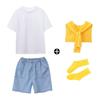 Ropa de Actuación para Campamento de Verano Infantil Ropa para Fotos de Graduación de Jardín de Niños Ropa de Danza y Coro Ropa de Actuación para Grupo de Animación de Estudiantes de Primaria