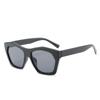 Gafas de Sol de Moda Estilo Coreano Cara Ovalada Adulto Retro Poligonal Estilo Urbano Trendy con Protección UV