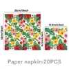 Decoraciones para Fiesta Temática de Flor de Hibisco Hawaiano de Verano de Amazon Platos Desechables de Papel Vasos de Papel Mantel Banderines Triangulares