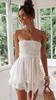 Vestido Corsé con Cordones Estilo Nuevo de Verano Amazon Sexy Vestido Corto con Volantes Venta al por Mayor para Mujeres