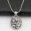 Suministro transfronterizo de joyería de metal retro hip-hop europeo y americano, colgante para collar, colgante para llavero de coche, estilo novio