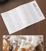 Sacos para Embalagem de Bagel, Sacos Plásticos Transparentes Planos para Pão, Torrada, Dorayaki, Assar Pão, Tartelete de Ovo Único, Autosselantes