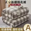 Colcha de algodón de Xinjiang, extraíble y lavable, colcha gruesa de invierno, colcha de primavera y otoño para dormitorio de estudiante, cubrecolchón para el hogar