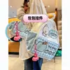 Novo Chaveiro de Urso Rosa Fofo para Carro Pingente de Boneca de Borracha Macia 3D Decoração de Bolsa de Prêmio de Máquina de Garra Fonte de Suprimentos