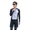 Ropa Familiar Traje de Buceo para Mujer Manga Larga Pantalones Traje de Baño Dividido Traje de Snorkel para Hombre Dividido Pareja Snorkel Traje de Medusa
