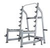Rack para Sentadillas Libres de Estilo Abierto, Soporte para Barra, Banco para Levantamiento de Pesas, Rack de Entrenamiento Integral, Equipo de Fitness para Gimnasio, Multifuncional