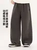 Pantalones para Niños 2026 Primavera y Otoño Nuevo Estilo Pantalones Largos Casuales Holgados para Niños Pantalones Deportivos de Moda para Niños Mayores Color Sólido Pantalones Curvos