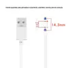 Cabo de Carregamento Magnético para Smartwatch Infantil com 2 Pinos, Cabo de Dados de 2 Pinos 7,62mm 4mm (Parcialmente Universal)