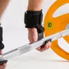 Gancho Auxiliar para Barra Fixa, Protetor de Pulso Antiderrapante Anti-Deslizante para Levantamento de Peso em Barra Horizontal, Protetor Auxiliar de Pulso para Pegada em Levantamento Terra Fitness