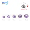Aretes de Aleación de Titanio F136, Cartílagos Piercing Genuinos de Swarovski, Piercings de Labio, Joyería Piercing de Espiral Interna con Base Plana