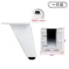 Patas Inclinadas para Gabinete de Aleación de Aluminio, Patas para Sofá, Patas para Gabinete de Baño, Patas para Gabinete de TV, Patas Ajustables para Gabinete, Ferretería para Muebles, Patas Inclinadas para Sofá