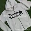 Moda Verão 2024 Nova Blusa de Moletom com Capuz Estampa Transfronteiriça Tendência Nacional Tesouro Zíper Cardigã Camisa com Capuz Estampada