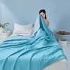 Colcha de Seda Fresca de Verano Transfronteriza Clase A Individual y Doble Lavable a Máquina Colcha para Aire Acondicionado Regalo Colcha Delgada Fabricante Venta al por Mayor