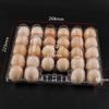 Caja Desechable para Empaque de Huevos, Bolso, Bandeja para Huevos, Bandeja Interior Blíster de Grado Alimenticio, Caja de Plástico para Empaque de Huevos Suministro