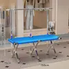 Puesto Callejero de Mercado Nocturno Estante Plegable Mesa de Puesto Portátil Multifuncional Perchero para Ropa Estante para Puestos Mesa para Eventos de Exposición
