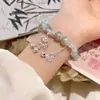 8 Pulseras de Mariposa Geniales Diseño Nicho Femenino Lujo Ligero Dulce Combinable Estudiante Mejor Amiga Pulsera