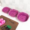 Lavabo Pequeño Cuadrado de Plástico Engrosado para Uso Doméstico, Adecuado para Dormitorios de Estudiantes, Lavado de Ropa de Bebé y Lavado de Verduras en la Cocina, Venta al por Mayor