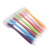 Herramientas de Cocina para Hornear DIY Espátula Pequeña Translúcida Espátula de Silicona Integrada Todo Incluido Espátula para Pastel de Crema