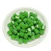 Contas Hexagonais de Jade Seco Ciano 8x10mm Contas Cilíndricas Venda por Atacado Acessórios de Contas Soltas para Joias de Jade DIY Pulseira Colar