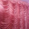 Tecido de fundo para casamento cortina de gaze cortina de onda d'água cortina de casamento padrão escama de peixe cortina de palco tecido elástico espesso de gelo tecido decorativo