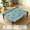 Cama de acampamento para cachorro feita de malha de ferro, resistente ao desgaste e a arranhões, cama elevada à prova de umidade para animais de estimação, casinha de cachorro para o verão, adequada para cães e gatos de porte grande e médio