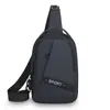 Bolso Cruzado para Pecho de Hombre, Mochila para Viajes al Aire Libre y Ciclismo, Bolso de Almacenamiento Multifuncional, Bolso de Cintura Casual de Moda y Tendencia