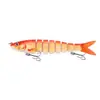 Weihe Sports Modelo B de Peixe Multi-Seções de 8 Seções 13,3cm 18,5g Isca Realista Isca Dura Atacado Transfronteiriço