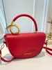 2026 Bolsa Feminina Moda Simples Cor Sólida Costura Elegante Chique Bolsa de Ombro Transversal Versátil Bolsa de Verão