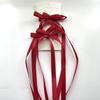 Paquete de 2 ~ Pasador de lazo de estilo ballet francés para el cabello de verano para mujer, clip para flequillo lateral dulce, lazo para el cabello