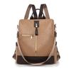 Mochila Transfronteriza para Mujer Bolso de Mujer 2025 Nuevo Pu Bolso de Mujer Retro Casual Europeo y Americano Mochila de Viaje para Exterior Bolso Antirrobo