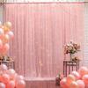 Cortina de tela de gasa con diamantes nueva transfronteriza para arco de boda, decoración de escenario de fiesta