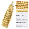Cabelo Cru Onda Profunda Cabelo Real Cabelo para Aplique Pacote de Cabelo Real Peruca Real Cabelo Humano para Tranças