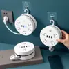 Regleta con USB para Uso Doméstico, Dormitorio de Estudiantes, Convertidor de Enchufe de Extensión Múltiple con Cable Largo