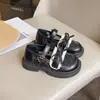 Zapatos de Piel Transpirables para Niñas 2025 Verano Nuevos Elegantes Zapatos de Princesa para Niñas Transpirables Zapatos Individuales para Niños Estilo Primavera y Otoño