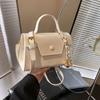 Bolso de Mano de Textura de Alta Gama para Comercio Exterior para Mujer 2025 Nuevo Verano Combinable Bolso Cruzado Bolso Pequeño Bolso Cuadrado Pequeño a la Moda