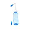 Fábrica 300ml garrafa tipo manual lavadora nasal nariz curvo único furo quatro furos válvula semiautomática crianças adulto pode atirar