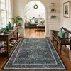 Alfombra para sala de estar resistente a la suciedad y fácil de mantener, alfombra de área grande de cobertura total para sofá y mesa de café, cristal de terciopelo bohemio transfronterizo