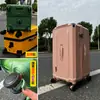 Maleta con Código Seleccionada Cuidadosamente Exportada a Japón para Hombre, Gran Capacidad, Rueda Universal Silenciosa, Maleta de Carrito Engrosada, Maleta de Mujer, Fuerte
