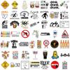 50 Adesivos engraçados de alcoolismo transfronteiriços, adesivos de desenho animado, adesivos à prova d'água da Amazon, copo de água decorativo, bagagem