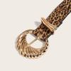 Cinto das Mulheres Ins Estilo Nova Chegada Coreia do Sul All-Match Moda Jeans Decorativos Vintage Leopard Print Cinto Fino das Mulheres em estoque Trendy