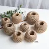 Clip de cuerda de cáñamo para pared de fotos, clip colgante de madera de colores, clip para fotos, decoración DIY para pared de fotos