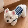 Roupas para cães pequenos, para outono e inverno, espessas, com fixação para guia, adequadas para Bichon Frisé, Teddy, West Highland White Terrier, e gatos fofos, colete quente
