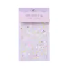 Pegatinas de Uñas Estéreo en Relieve 5D para Niños, Pegatinas de Uñas No Tóxicas e Inodoras para Niñas y Niños, Pegatinas Luminosas de Princesa