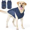 Ropa para Mascotas Chaqueta de Invierno Chaleco para Perro Engrosado Impermeable Cortavientos Cálido Ropa para Perros Grandes Transfronteriza En Stock